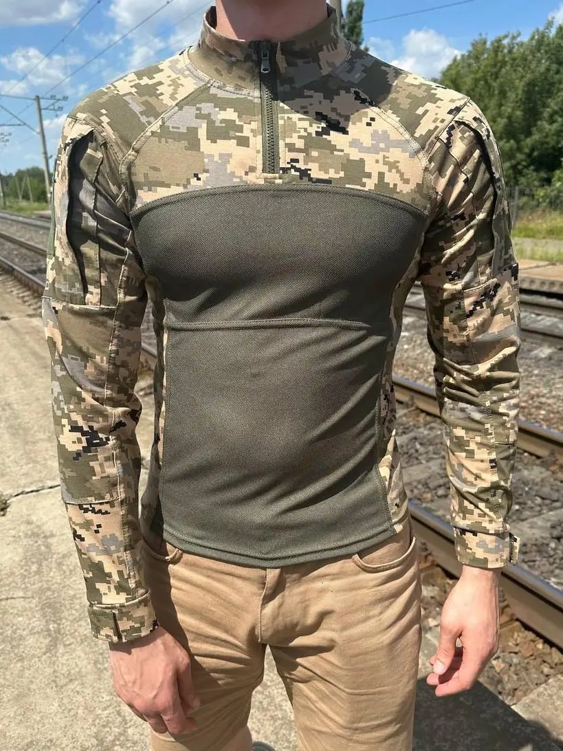 Тактична сорочка (убакс) піксель вологовідвідний coolpas