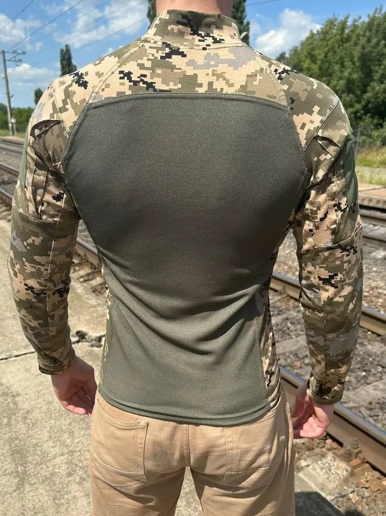 Тактична сорочка (убакс) піксель вологовідвідний coolpas