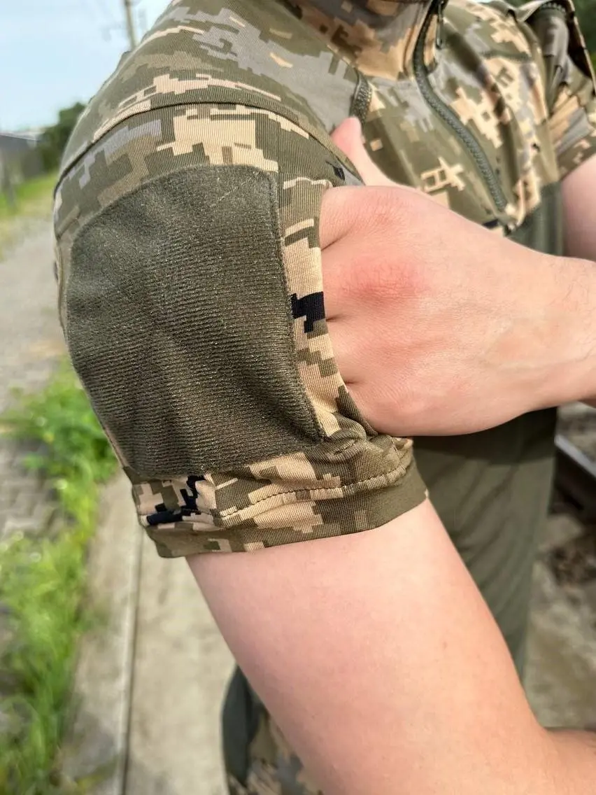 Тактична сорочка (убакс) піксель вологовідвідний coolpas з коротким рукавом