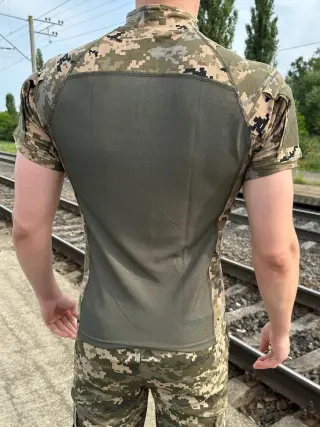 Tactical Shirt (UBACS) Pixel Moisture-Wicking Coolpas Short-Sleeve