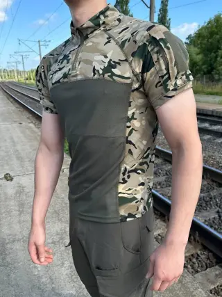 Tactical Shirt (UBACS) Multicam Moisture-Wicking Coolpas Short-Sleeve