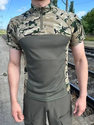 Tactical Shirt (UBACS) Multicam Moisture-Wicking Coolpas Short-Sleeve