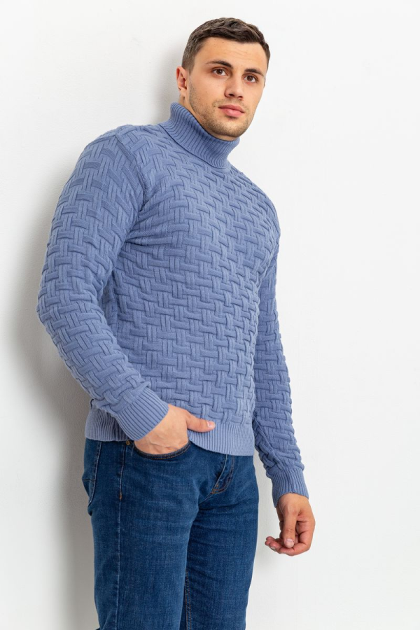 Светр чоловічий, колір сизий, 161R602