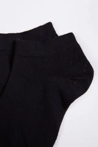 Жіночі короткі шкарпетки, чорного кольору, 151R2255