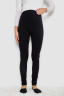 Лосини трикотажні безшовні, колір чорний, 139RW201 - Фото 1