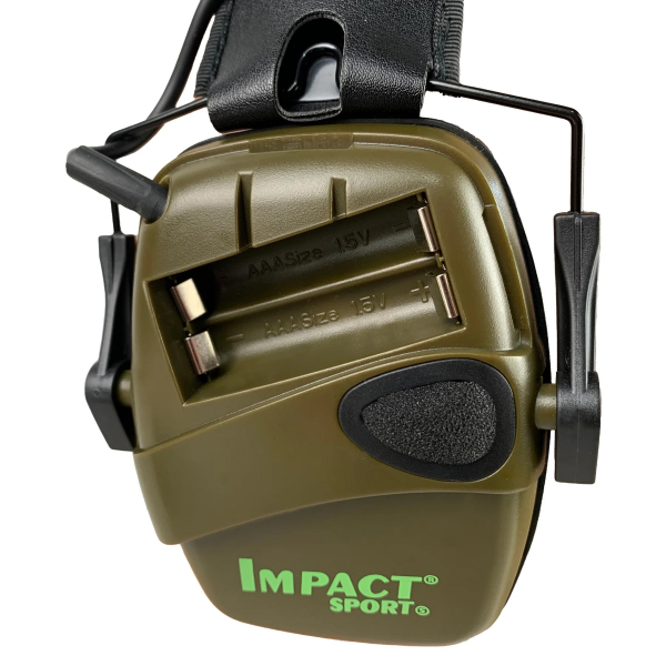 Навушники тактичні активні Impact Sport Олива