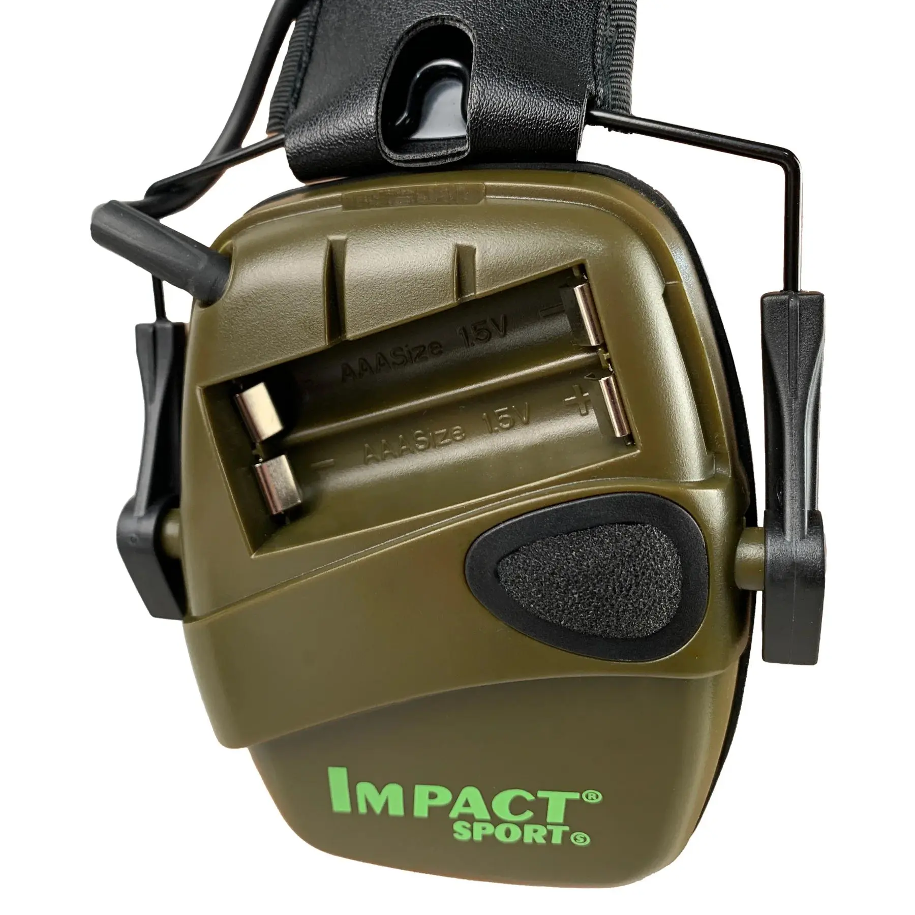 Навушники тактичні активні Impact Sport Олива - Фото 6