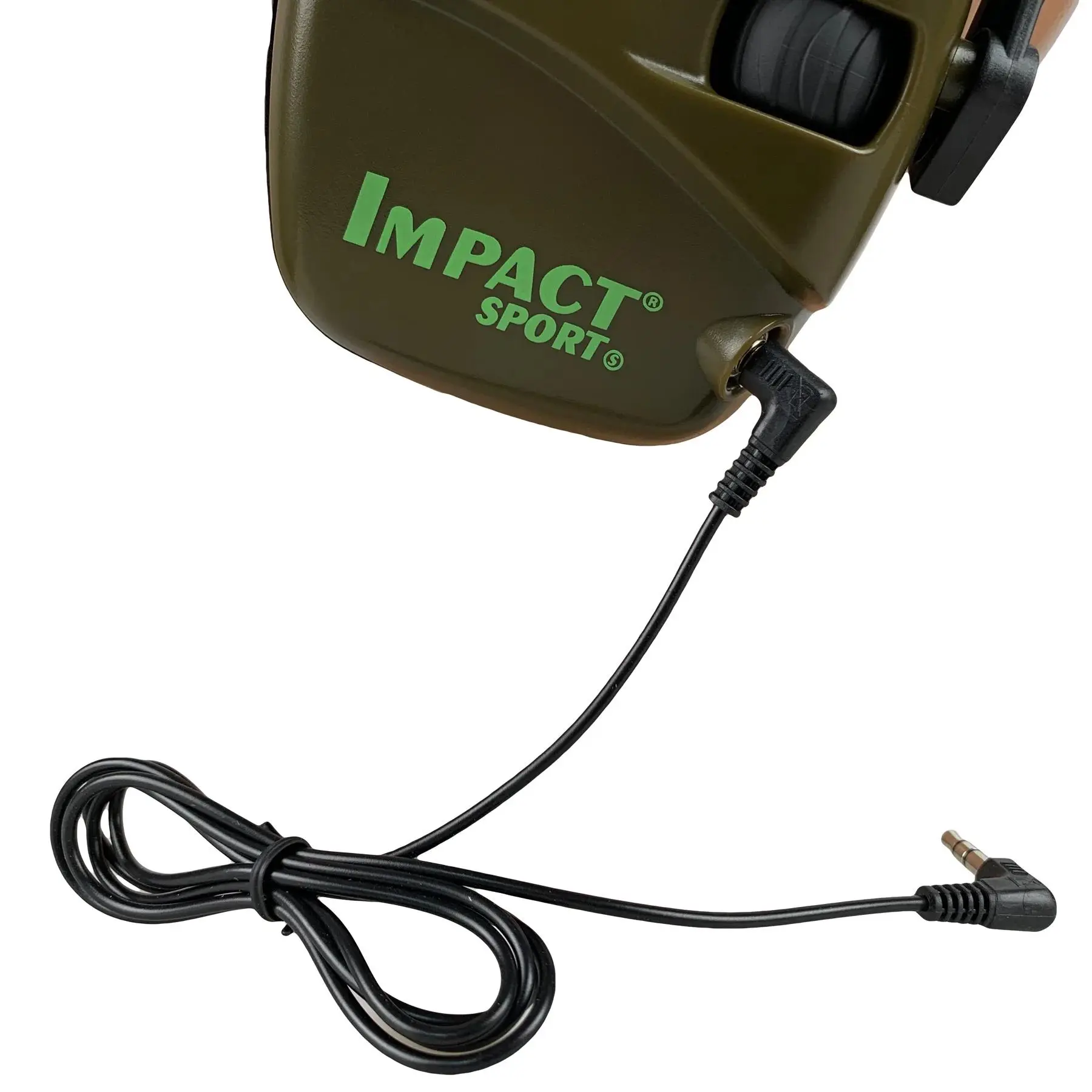 Навушники тактичні активні Impact Sport Олива - Фото 7