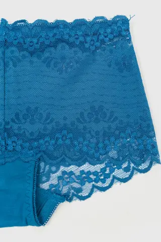 Труси-шорти жіночі, колір смарагдовий, 131R3954