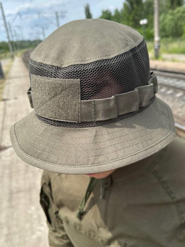 Панама із сіткою хакі