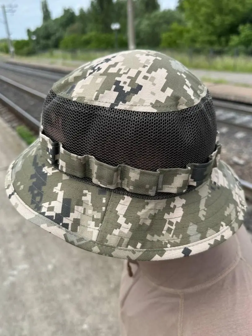 Панама із сіткою піксель
