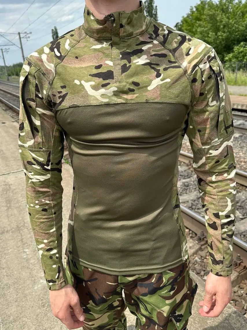 Тактична сорочка (убакс) мультикам вологовідвідний coolpas v2