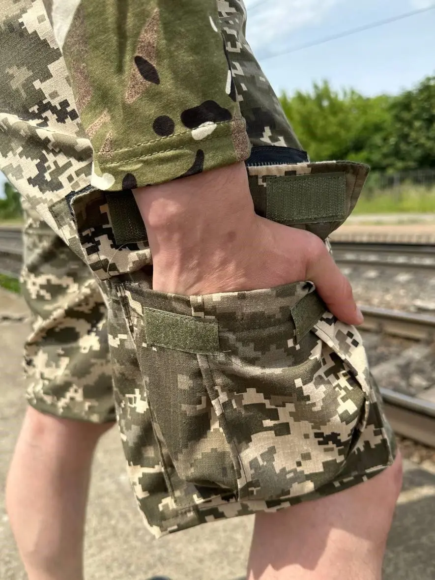 Шорти тактичні піксель ріпстоп v3