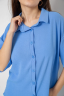 Костюм жіночий однотонний, колір блакитний, 119R0038-1 - Фото 5