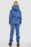 Спортивний костюм жіночий на флісі, колір джинс, 102R7711 - Фото 5