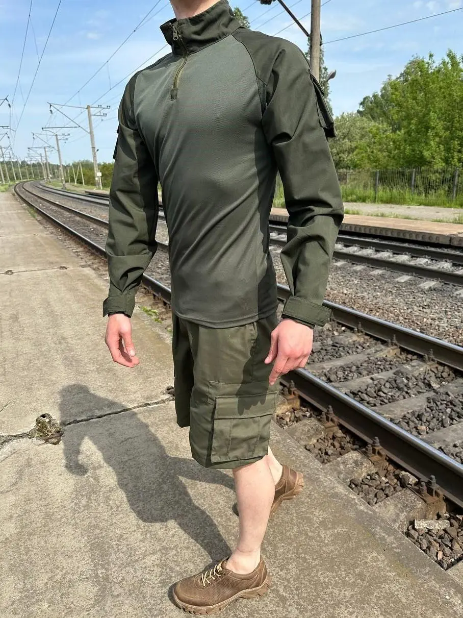 Комплект убакс + шорти тактичні хакі