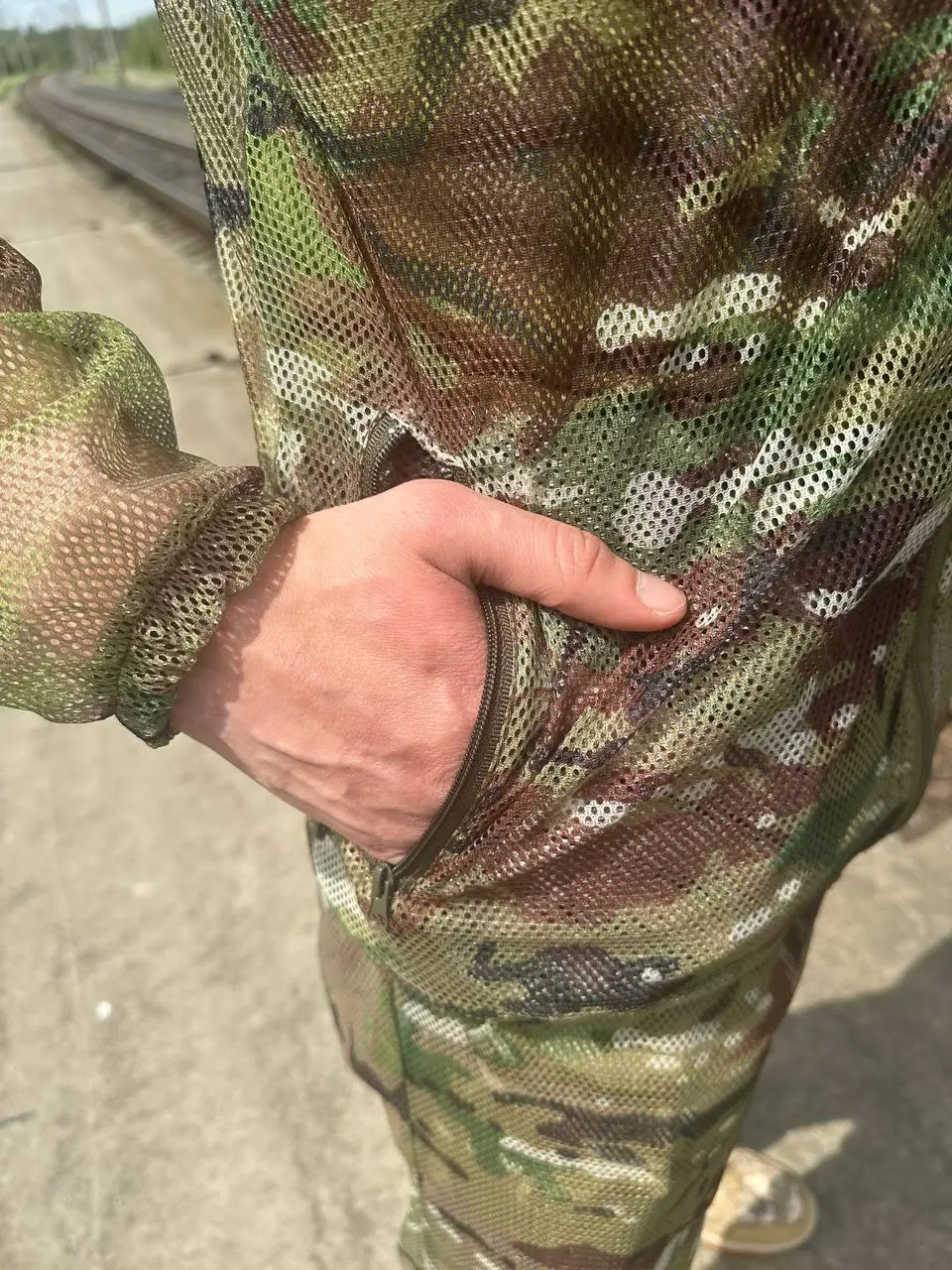 Костюм маскувальний антимоскітний сітка мультикам
