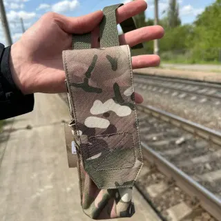 Підсумок закритий під магазин АК мультикам, піксель, хакі
