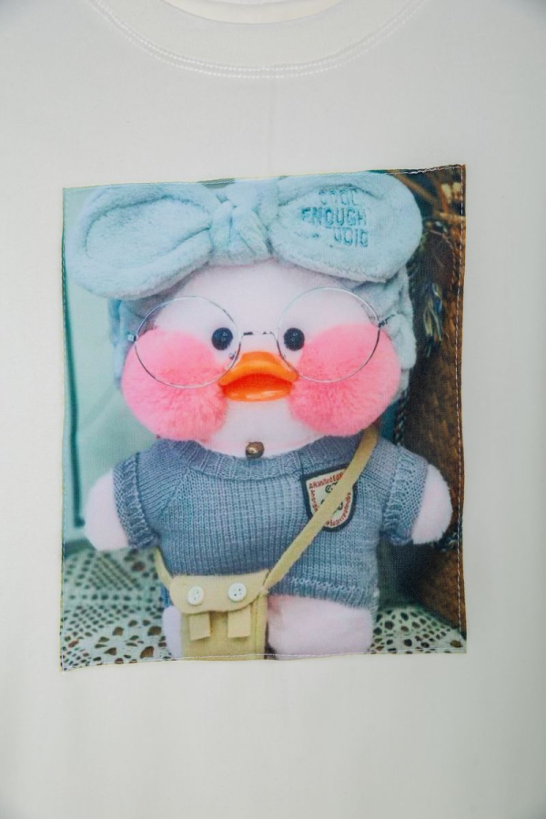Костюм для дівчаток велюровий, колір білий, 102R1528