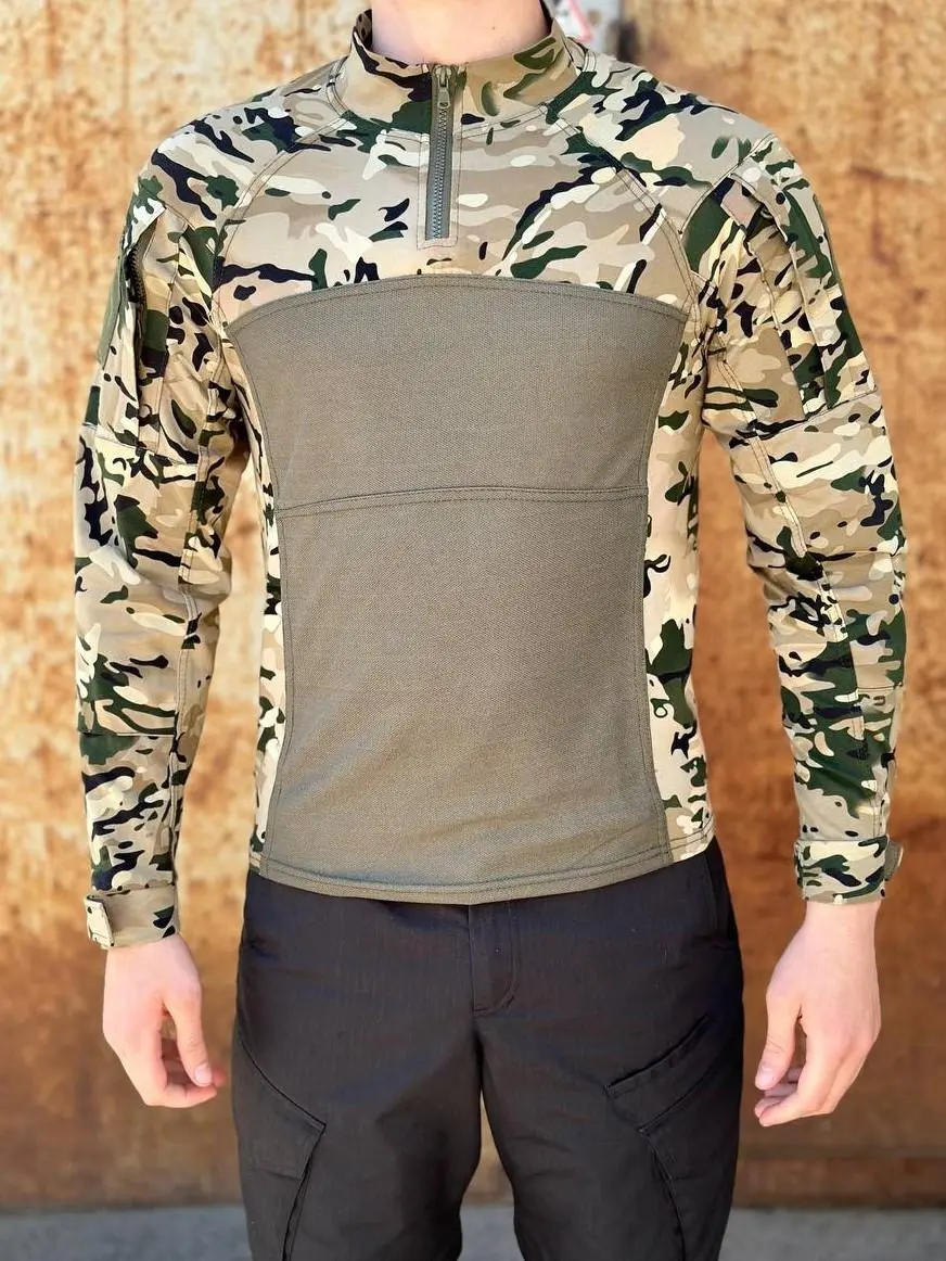 Тактична сорочка (убакс) мультикам вологовідвідний coolpas