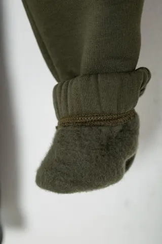 Спортивний костюм дитячий на флісі, колір хакі, 102R1520