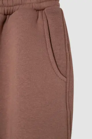 Спортивний костюм дитячий на флісі, колір мокко, 102R1520