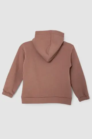 Спортивний костюм дитячий на флісі, колір мокко, 102R1520