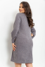 Сукня, колір сірий, 102R083 - Фото 4