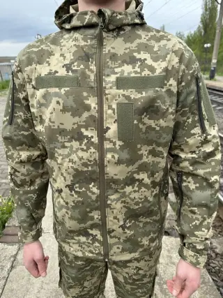 Куртка піксель весняна грета