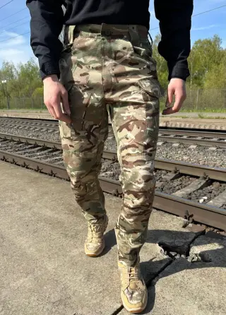 Штани мультикам демісезон "Алігатор"