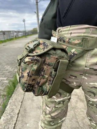 Сумка-кобура набедрена тактична піксель