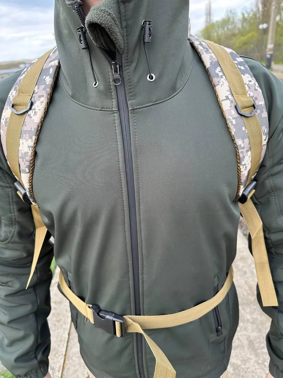 Рюкзак тактичний піксель 80Л