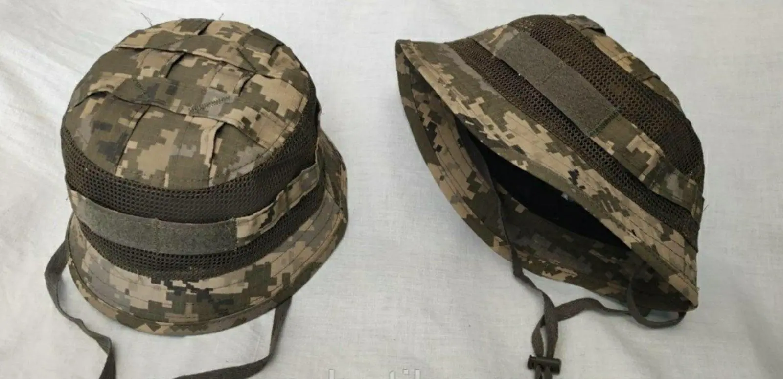 Панама з малими полями та вставками сітка Піксель