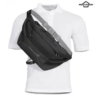 Сумка через плече Pentagon Telamon Bag 8,5 л - Black