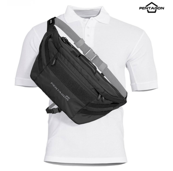 Сумка через плече Pentagon Telamon Bag 8,5 л - Black