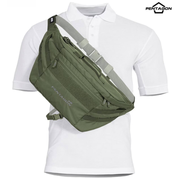 Сумка через плече Pentagon Telamon Bag 8,5 л - Olive