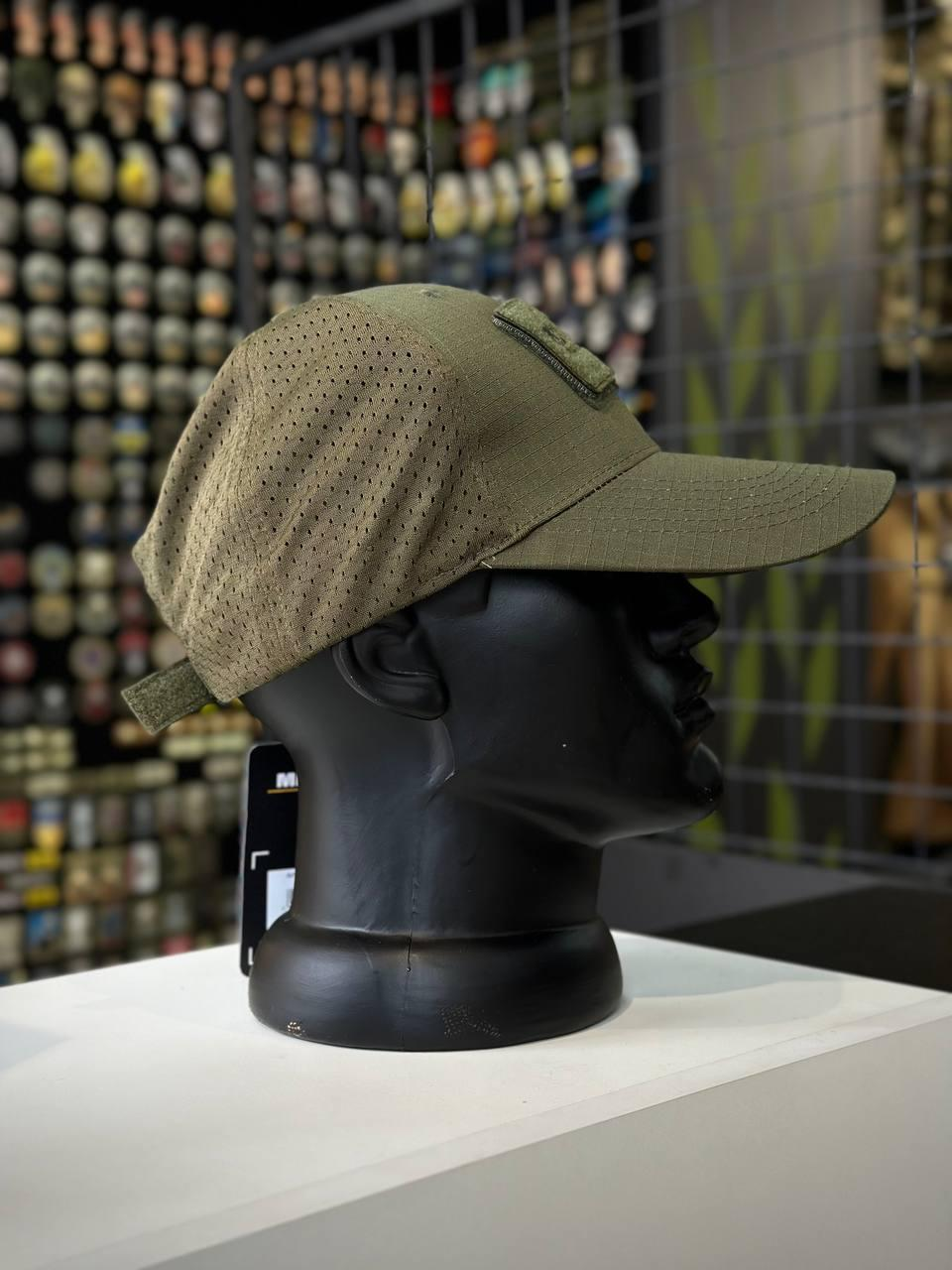 КЕПКА БЕЙСБОЛКА З СІТЧАСТОЮ ВСТАВКОЮ "MIL-TEC" OLIVE