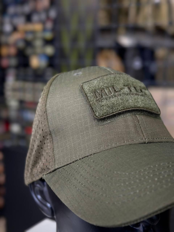 КЕПКА БЕЙСБОЛКА З СІТЧАСТОЮ ВСТАВКОЮ "MIL-TEC" OLIVE