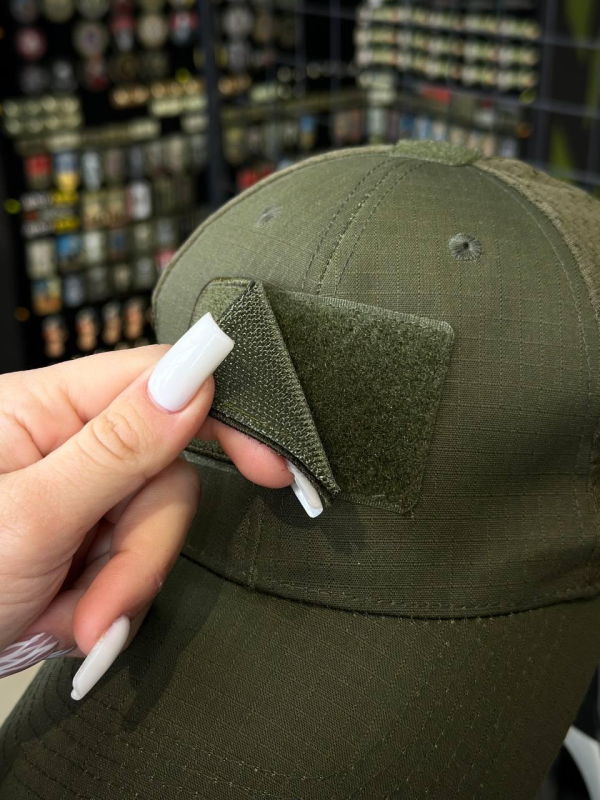 КЕПКА БЕЙСБОЛКА З СІТЧАСТОЮ ВСТАВКОЮ "MIL-TEC" OLIVE