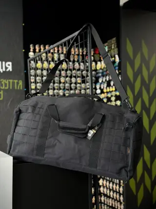Сумка тактична Тренувальна 40 л Чорна 4.5.0.