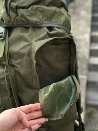 Рюкзак олива тактичний Каркасний 120 Алюмінієва рама