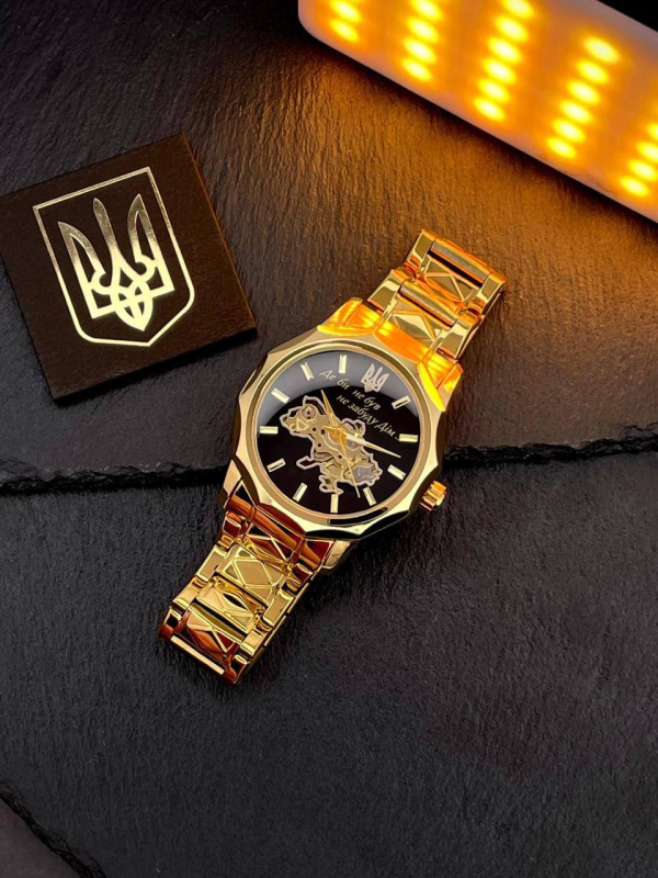 Годинник Awarder 024 Не забуду дім Gold-Black 🔥 Модель: 1202-0158