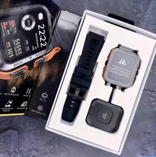 Спортивний Розумний Годинник Kospet Tank M2 Orange + Спортивні Режими, Водозахист, Дзвінки 1077-0249