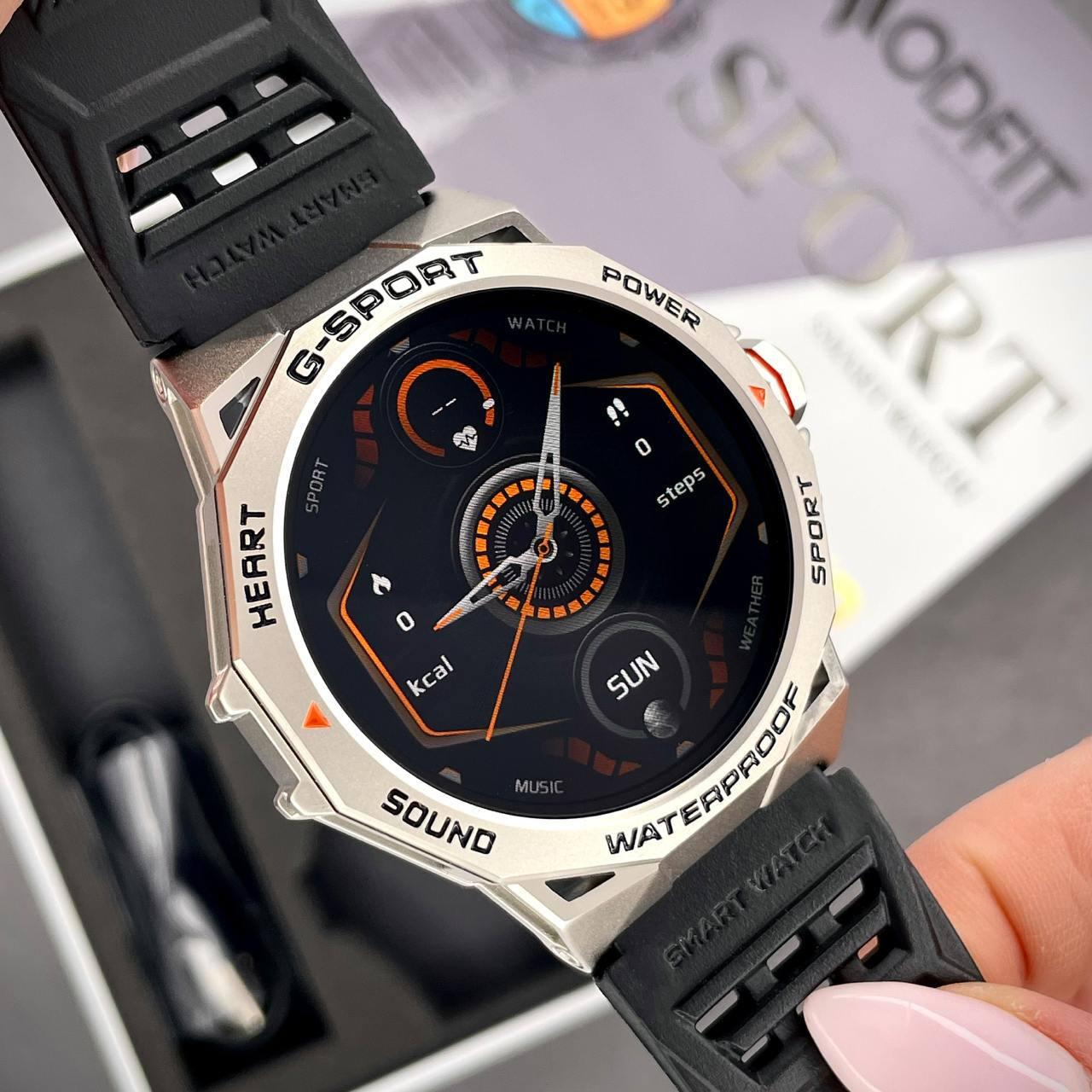 Розумний годинник Modfit Endurance Silver-Black 1077-0302