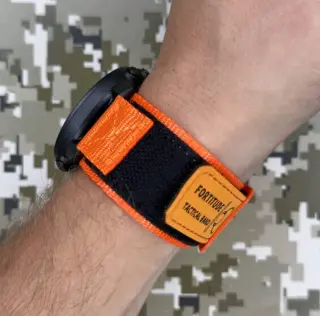 Чоловічий годинник Awarder 036 Nylon Black-Orange 1202-0098