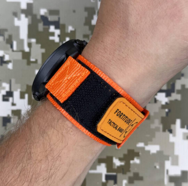 Чоловічий годинник Awarder 036 Nylon Black-Orange 1202-0098