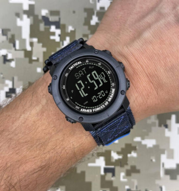 Чоловічий годинник Awarder 036 Nylon Black-Blue 1202-0100