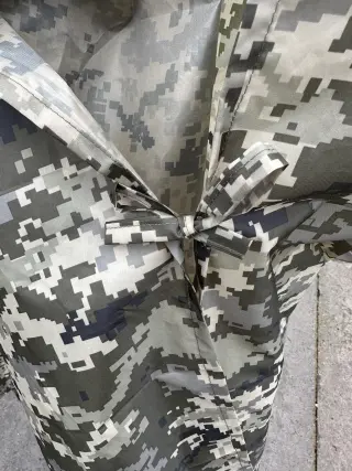Дощовик-пончо піксель