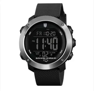 Годинник наручний Awarder 033 Де би не був Black-Silver-Black 1202-0045