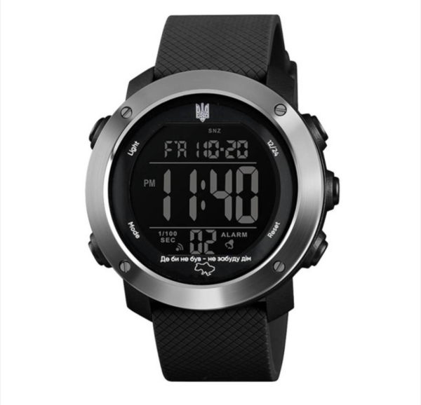 Годинник наручний Awarder 033 Де би не був Black-Silver-Black 1202-0045
